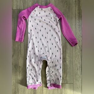 The North Face size 18-24 months baby waffle one piece